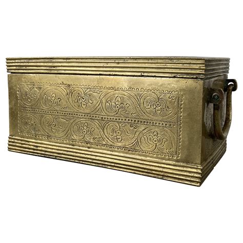 antique metal box|brass monument metal boxes.